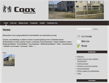 Tablet Screenshot of natuursteencoox.be